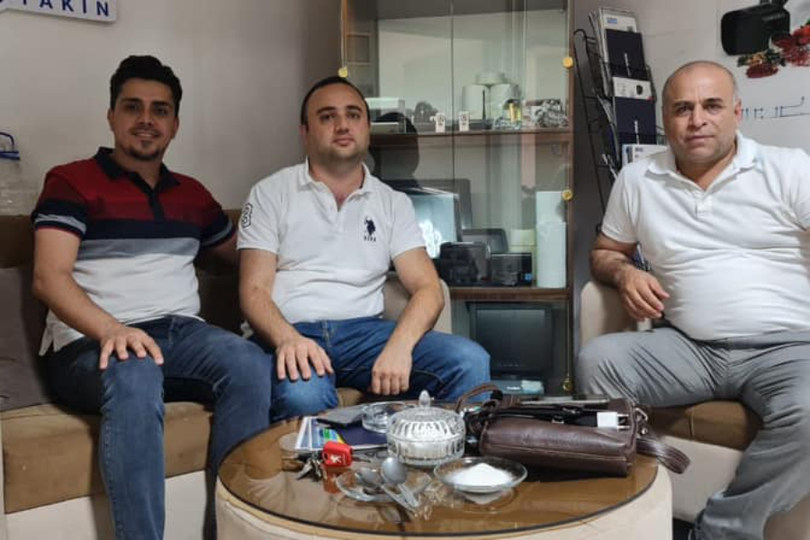 Azerbaycan’dan Ilqar Ahmadov Tebriz’de Dönem Arkadaşı  Arman Sehatina’yı Ziyaret Etti