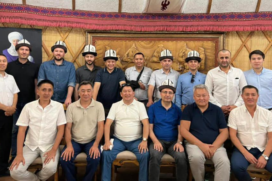 Kırgızistan TKG Üyeleri Afyonkarahisar TSO Heyetini Konuk Etti