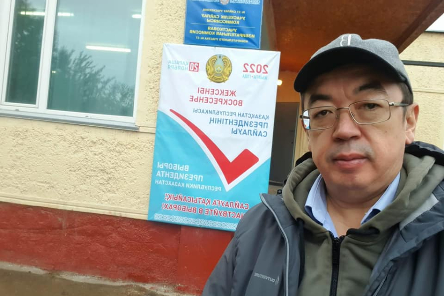 TKG Üyeleri Kazakistan Cumhurbaşkanlığı Seçimlerinde Oy Kullandı