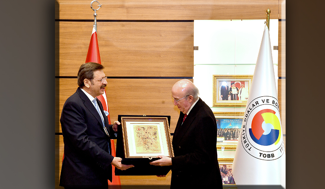 Hisarcıklıoğlu, Meksika’nın Ankara Büyükelçisi Hernandez ile görüştü